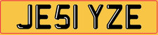JESSIES Cherished Registration Number Plate JESSY Jess JESSICA Jessie JESSE