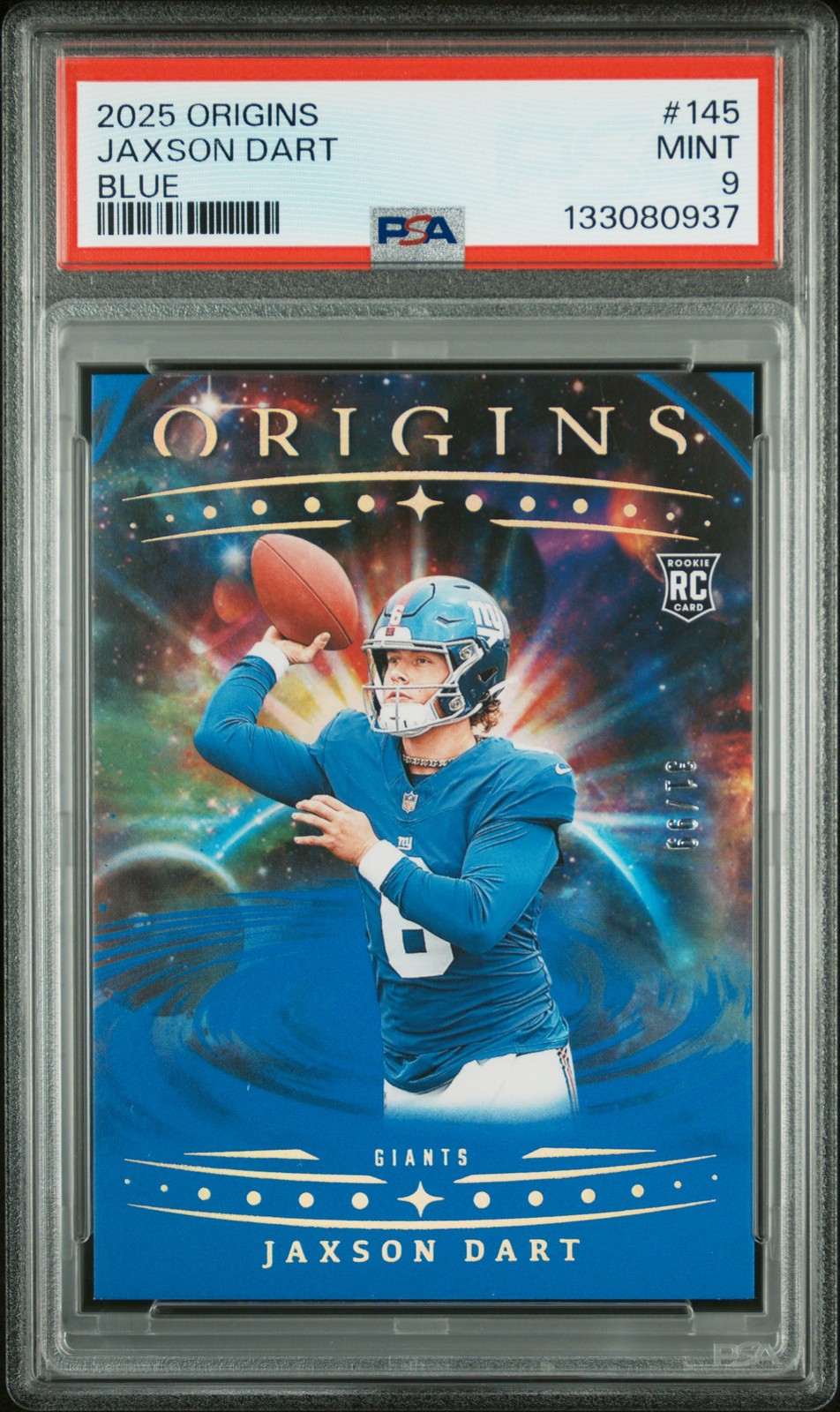 Jaxson Dart Panini Origins #145 Blue