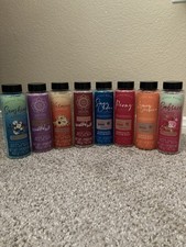 Lot Of Eight Crystal Waters Bath Salts Eight Different Sents