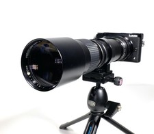BEROFLEX 400mm (+800mm) SUPER TELE OBJEKTIV - für M4/3 MFT Micro Four Thirds