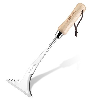 WORKPRO Crack Weeder, 13.5'' Stainless Steel Crevice Weeding Tool with Nature
