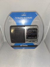 NEW Sealed Vextra VX340 TV Weather Band radio AM/FM Tuner Portable AC Battery