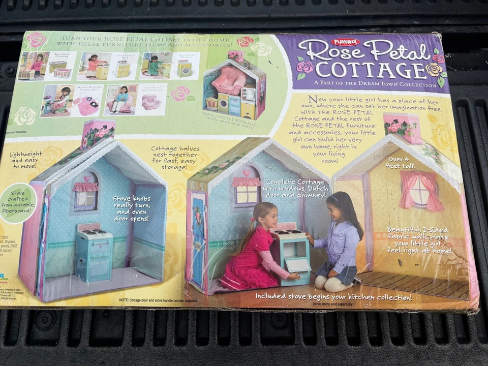 Nuevo Playskool Rose Petal Cottage Dream Town Collection  Foto 2 de 3