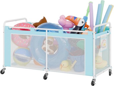 GRANNY SAYS Pool Float Storage Organizer, 290-Gallon Large Pool Storage Bin,35''