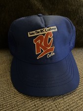 VTG RC COLA Snapback Mesh Back HAT Soda TAKE THE RC CHALLENGE MADE IN USA