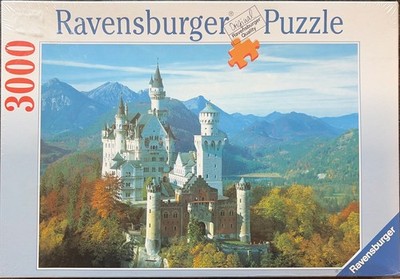 Ravensburger Neuschwanstein Castle Jigsaw Puzzle 3,000 Pcs Autumn Edition Sealed