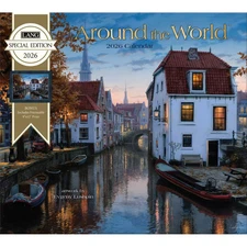Lang Companies,  Around the World Special Edition 2026 Wall Calendar, 12.5'' X 1