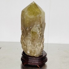 Natural Citrine Crystal Obelisk Tower Wand Point Reiki healing 6100G