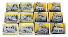 12 Torino Pewter Locomotive Jewelry Sets Wbrooch Earrings Necklace And Box