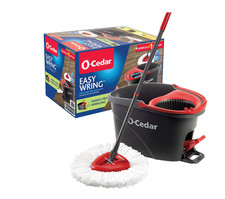 O-Cedar EasyWring Spin Mop  Bucket System