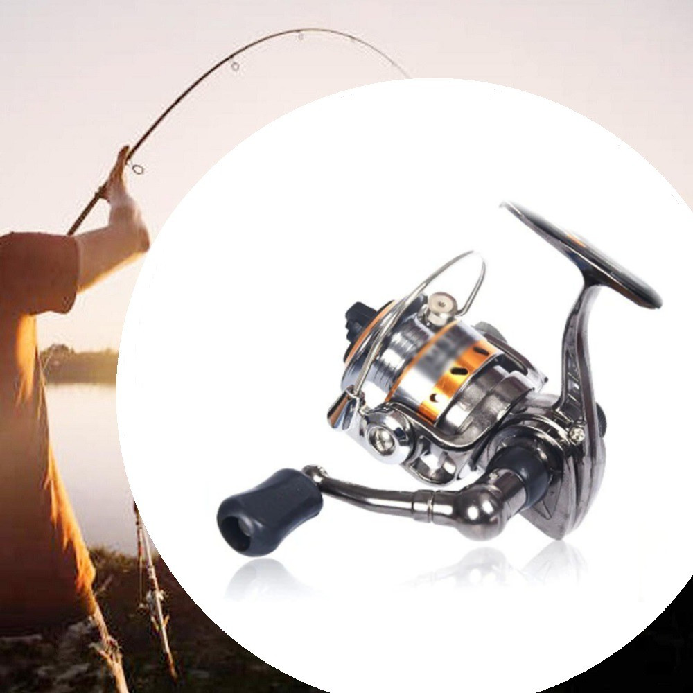 Full Metal Mini Small Spinning Reels Carp Raft Fishing Wheel Fish Gear 4:3:1