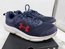 Under Armour Charged Assert 10 Athletic Running Sneakers Men's Blue Lace Up - 12