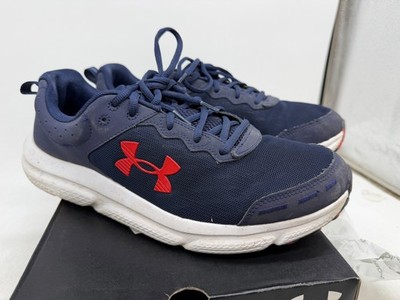 Under Armour Charged Assert 10 Athletic Running Sneakers Men's Blue Lace Up - 12