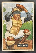 1951 Bowman Phil Masi #160 Chicago White Sox Poor (Crease)