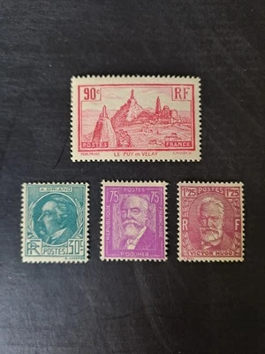 FRANCE ANNEE COMPLETE 1933 N° 290 / 293 NEUFS* - Photo 1/2