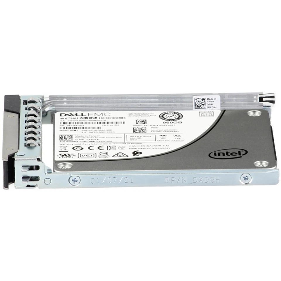 Dell 960GB 6Gbps SATA RI TLC 7mm 2.5 SSD S4510 CPO (T50K8) -CO3 - Image 3 of 4