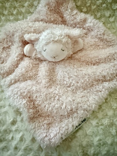 Coperte E Oltre Rosa Agnello Pecora Bambino Coperta Sicurezza Lovey Morbida - Foto 4 di 6