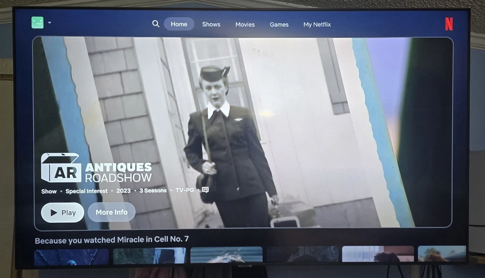  Samsung CU7000 65 TV 4K - Image 3 of 4