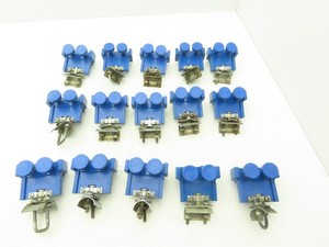 Gorbel A2035 Festoon Cable Trolley Bridge Crane S500 Rail 2-5/8"W  Lot of 15