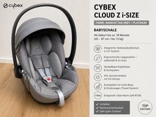 Cybex Cloud Z i-Size Plus (Platinum) &ndash; Babyschale TOP