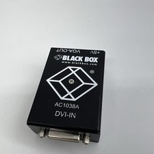 Black Box AC1038A DVI To VGA Converter Used