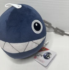 Nintendo Chain Chomp 6" Plush Super Mario Bros Stuffed Toy Little Buddy NWT