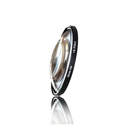 72mm Makro Nahlinse +8 Close-Up Filter Echtglas inkl. Box 72mm