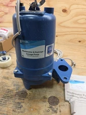GOULDS WATER TECHNOLOGY WS1012BF 1 HP,Sewage Ejector Pump,230VAC 5NXT8