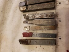 5/16 And 1/4 Inch Carbide Lathe Bits Made In USA Lot Of 20