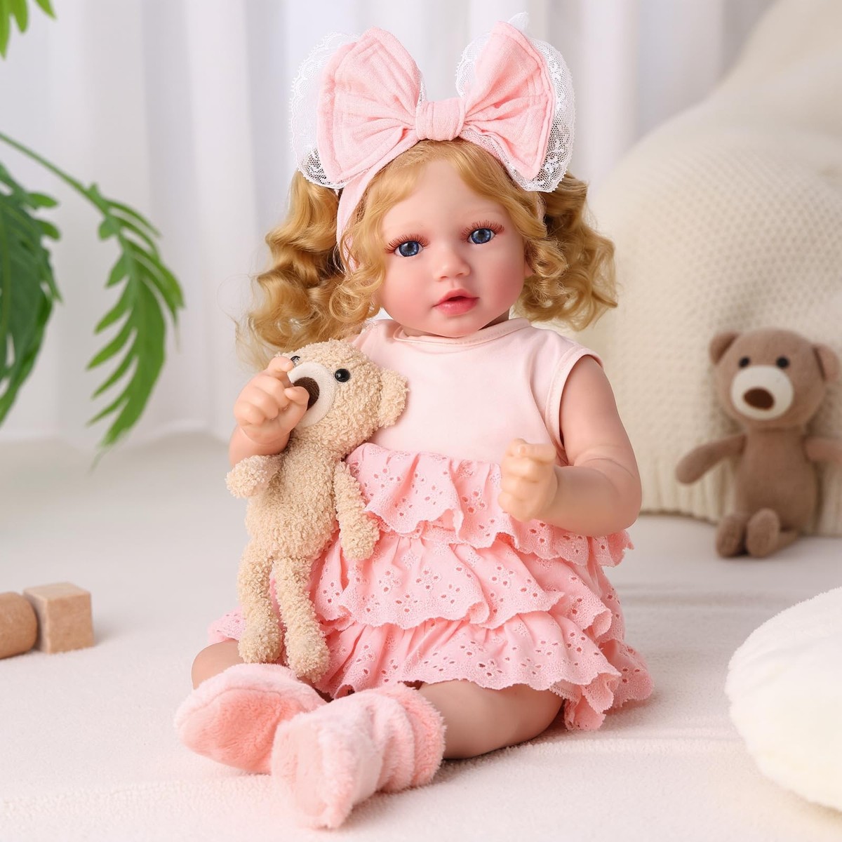 BABESIDE Lifelike Reborn Baby Dolls - 20 Inch Cute Realistic Baby 