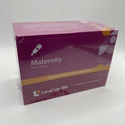 LEVEL UP RN Maternity Edition 3 Nursing Flashcards