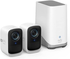 eufy securityS300 eufyCam3C 2-Cam Kit Security Camera Outdoor Wireless 4K 16TB