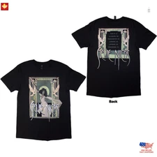 Stevie Nicks T-Shirt: Tour ’24 Doves (Black) (Back Print & Ex-Tour)