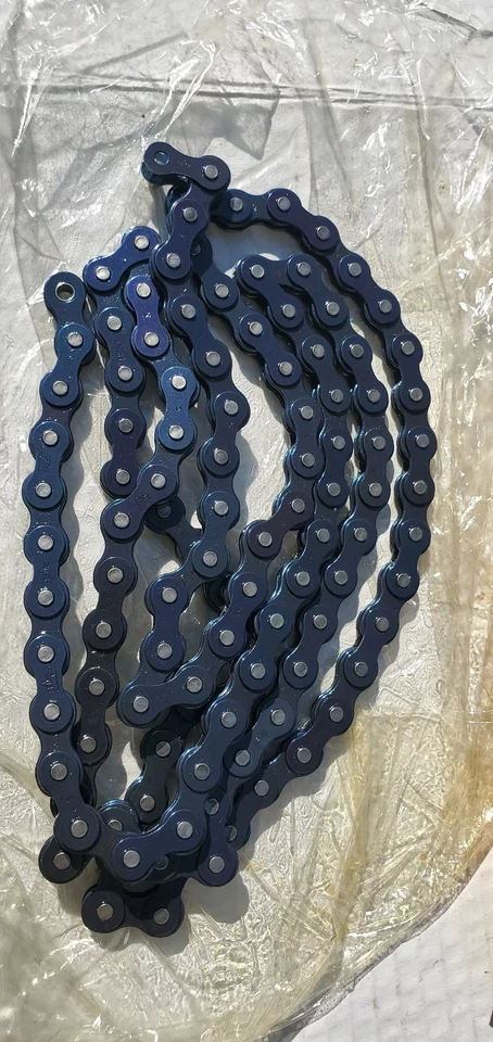 NOS Schwinn SEDIS Stingray Krate Fastback Bicycle Chain 5 spd Vtg 60's 70's Blue - Image 3 of 4