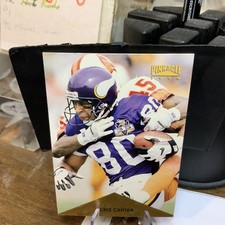 1996 Pinnacle Foil #6 Cris Carter Minnesota Vikings HOF