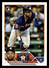 Corey Julks 2023 Topps Update #US228 Houston Astros Rookie WHITE SOX
