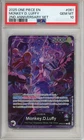 One Piece Graded: Monkey D. Luffy Leader OP09-061 2nd Anniversary Set PSA 10