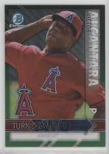 2016 Bowman Chrome Turn Two Green Refractor /99 Victor Alcantara Joe Gatto c6h