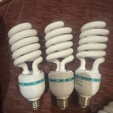 Photo Studio Pro White PB-45 LS Photo Top Lighting CFL Bulb 45W 120V Set of 3