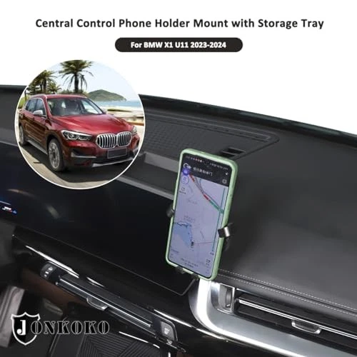 Center Console Dashboard Storage Organizer Tray suitable for BMW X1 2023-2024 Foto 4 de 4