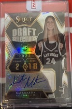 2024 Panini Select WNBA #DSS-KM Kate Martin Draft Selections Signatures