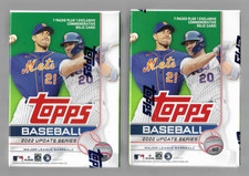 Lot of (2) 2022 TOPPS UPDATE SERIES BASEBALL BLASTER BOXES! NEW/FACTORY SEALED!