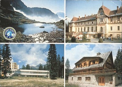 Vysoke Tatry High Tatras Mala Studena dolina Tatranska Lomnica Hotel Slovan Chata