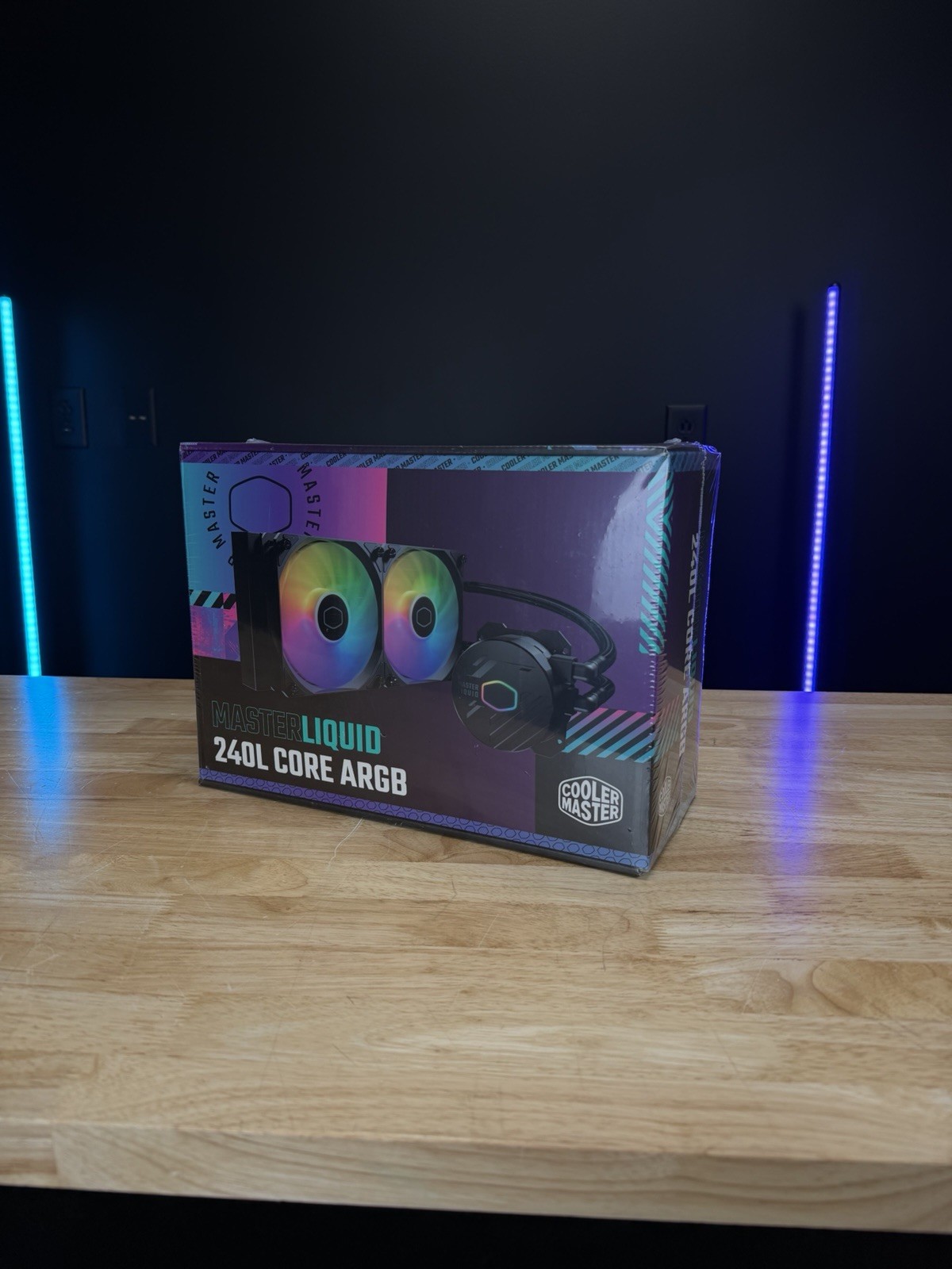 Master Masterliquid 240l Core Argb Aio Liquid Cpu Cooler 240