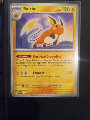Pokemon.. Raichu #019/091 PAFNEW MINT CONDITION | eBay