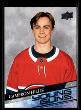2020-21 Upper Deck young guns Cameron Hillis Rookie Montreal Canadiens #705