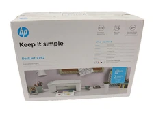 HP Deskjet 2752 Wireless All-in-one Color Inkjet Printer Bluetooth WI FI