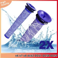 2x Filter For Dyson V6 V7 V8 DC58 DC59 DC61 DC62 DC74 Vacuum Cleaners 965661-01