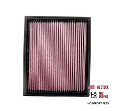 Engine Air Filter: Increase Power Acceleration, Washable, Premium,