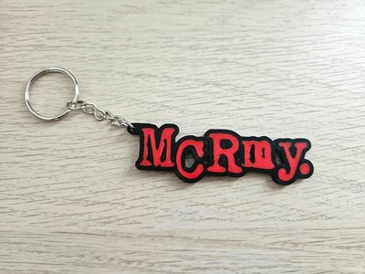 MCR MCRmy 3D-gedruckter Schlüsselanhänger My Chemical Romance The Black Parade Tour